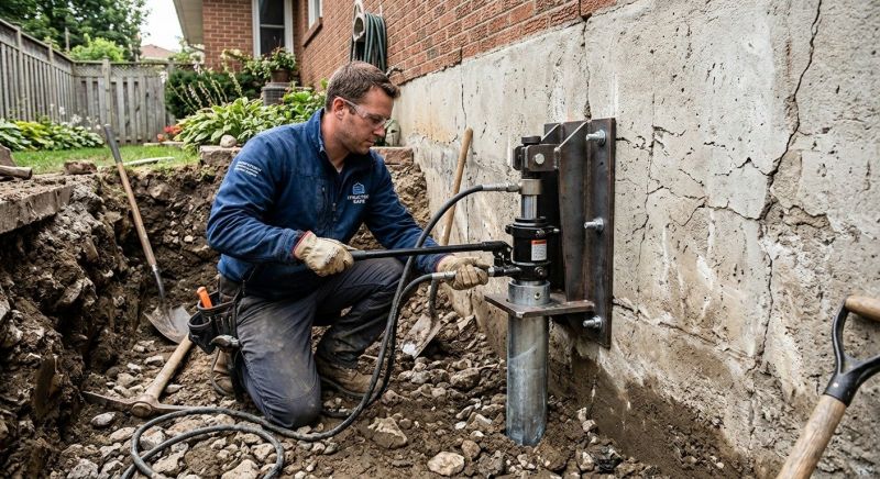 Concrete Foundation Leveling