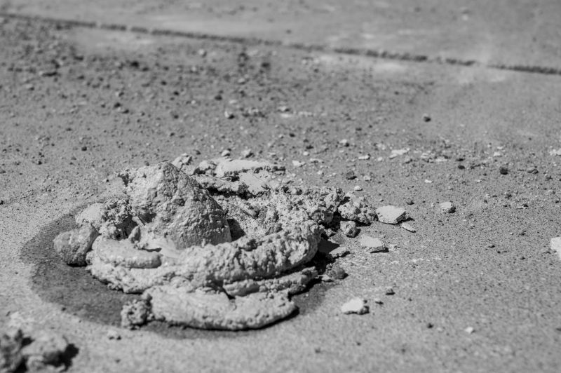 Lifted and Levelled Slab